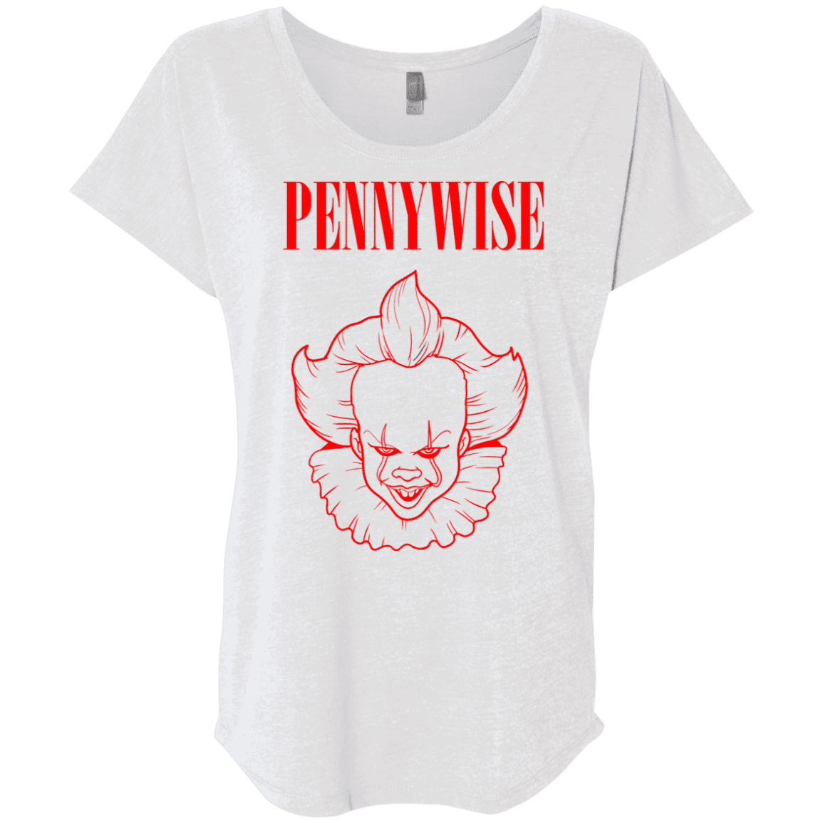 T-Shirts Heather White / X-Small Pennywise Triblend Dolman Sleeve