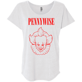 T-Shirts Heather White / X-Small Pennywise Triblend Dolman Sleeve