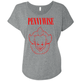 T-Shirts Premium Heather / X-Small Pennywise Triblend Dolman Sleeve