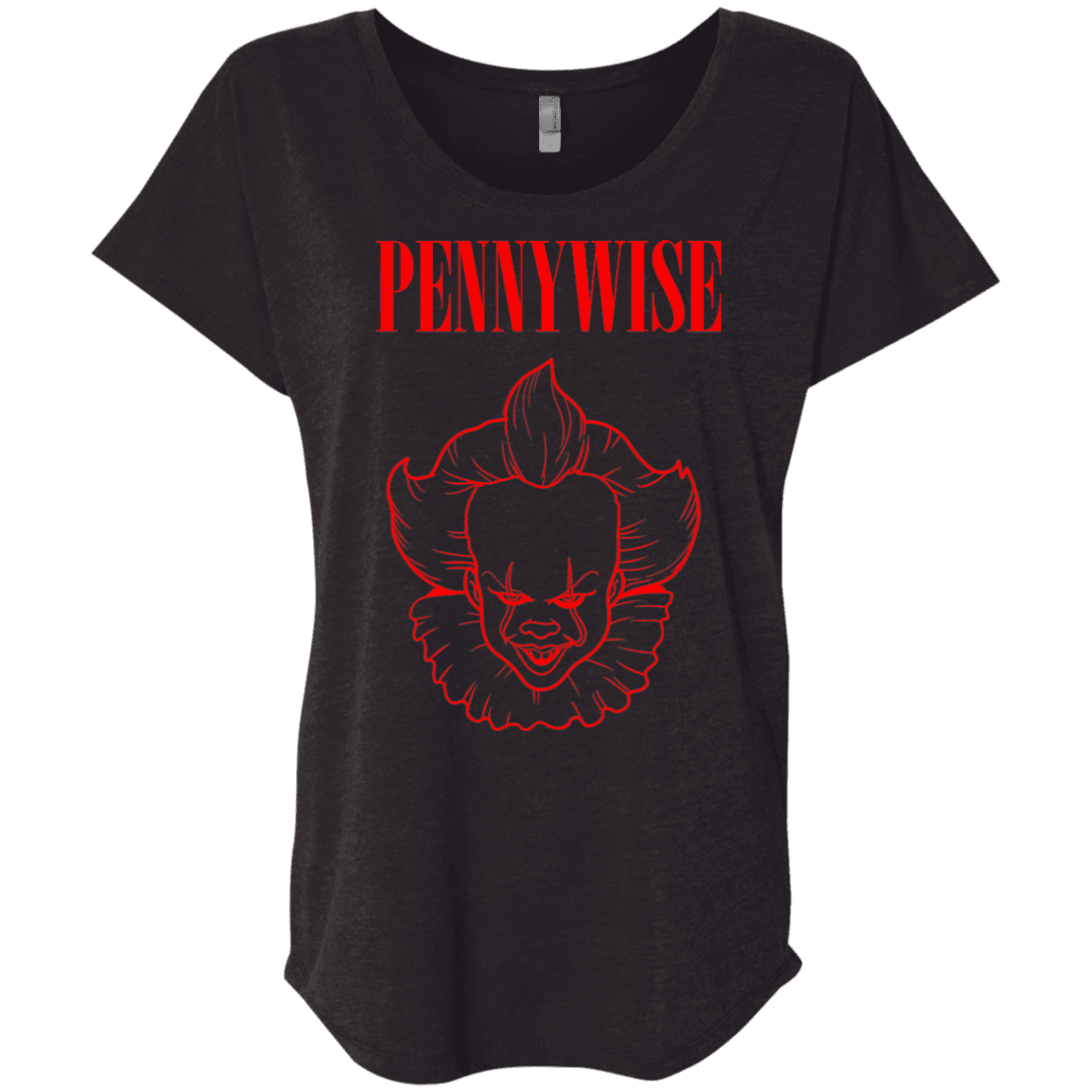 T-Shirts Vintage Black / X-Small Pennywise Triblend Dolman Sleeve