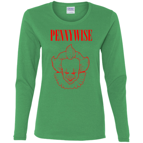 T-Shirts Irish Green / S Pennywise Women's Long Sleeve T-Shirt