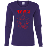 T-Shirts Purple / S Pennywise Women's Long Sleeve T-Shirt
