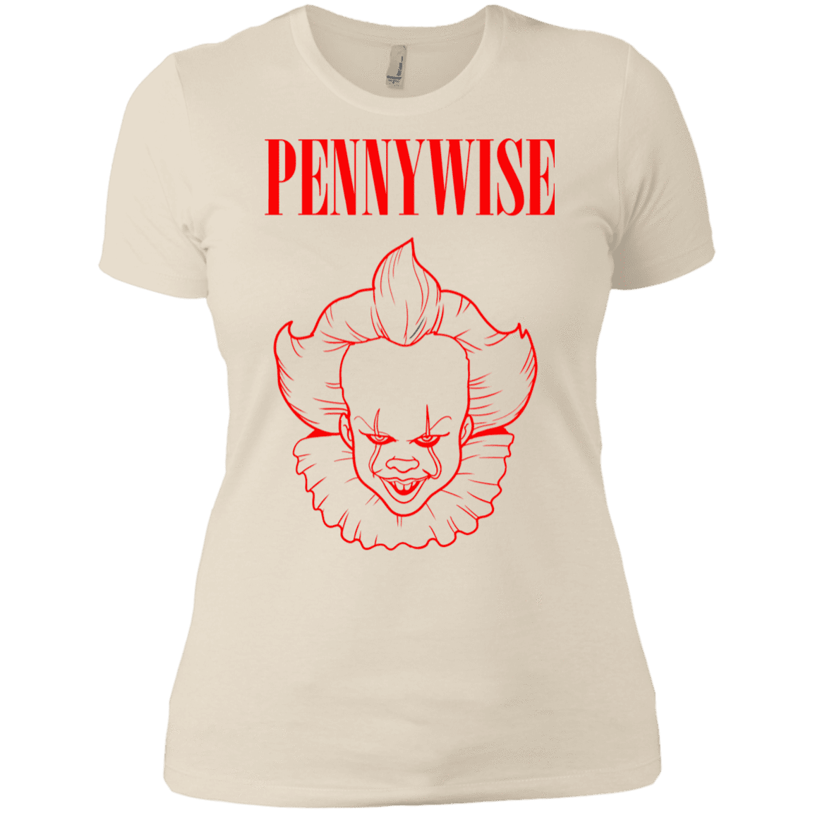 T-Shirts Ivory/ / X-Small Pennywise Women's Premium T-Shirt