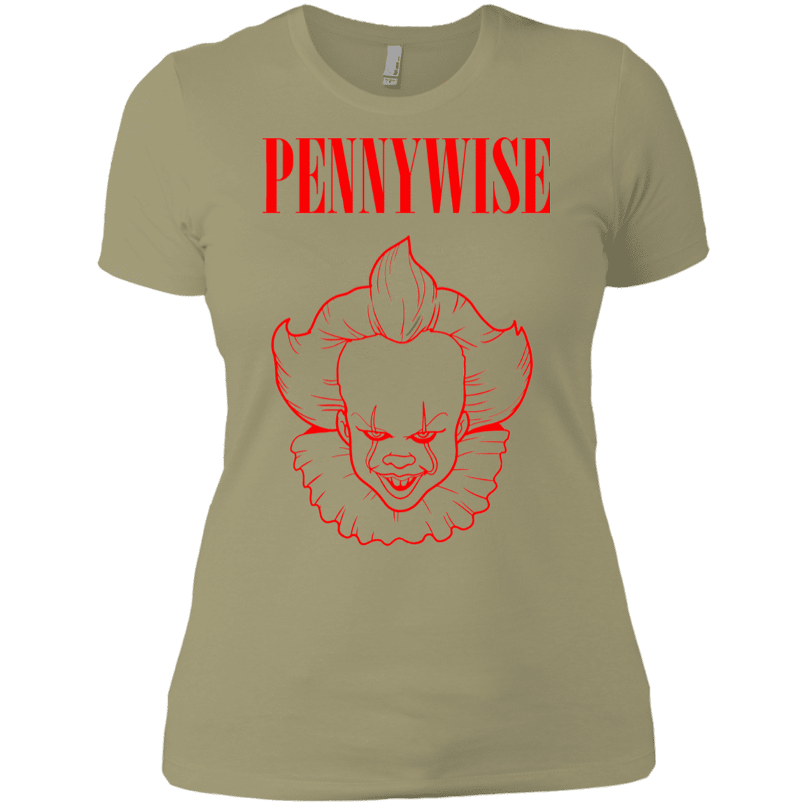 T-Shirts Light Olive / X-Small Pennywise Women's Premium T-Shirt
