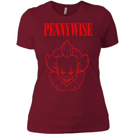 T-Shirts Scarlet / X-Small Pennywise Women's Premium T-Shirt