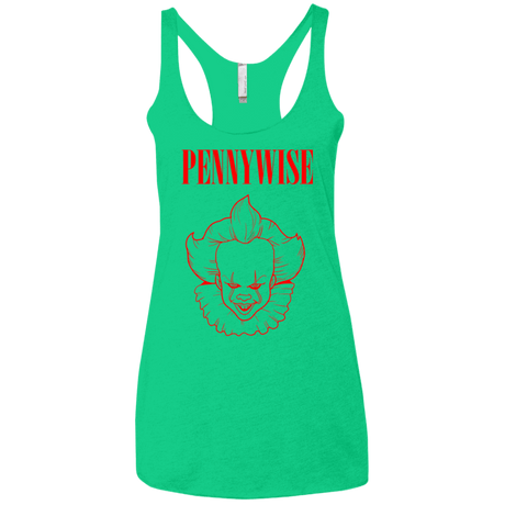 T-Shirts Envy / X-Small Pennywise Women's Triblend Racerback Tank