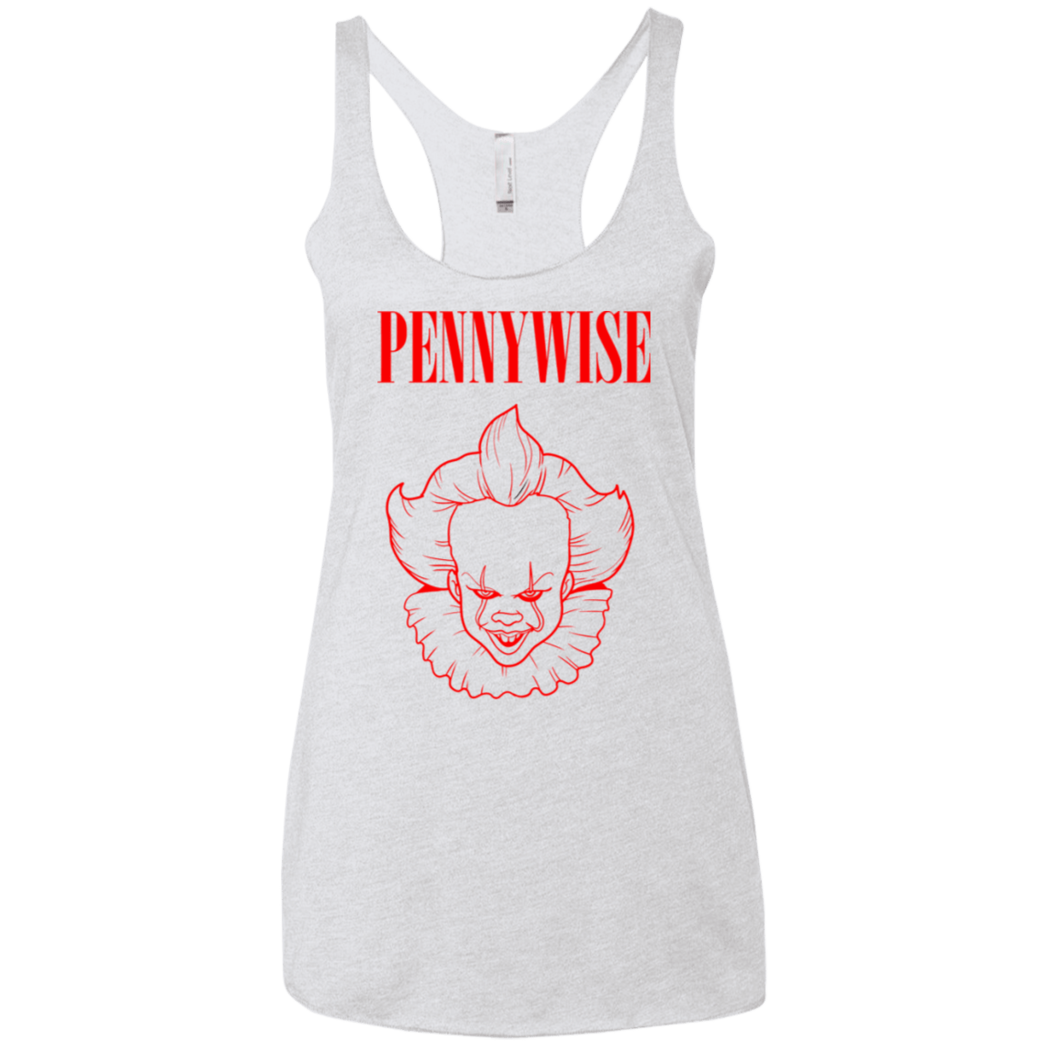 T-Shirts Heather White / X-Small Pennywise Women's Triblend Racerback Tank