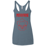 T-Shirts Indigo / X-Small Pennywise Women's Triblend Racerback Tank