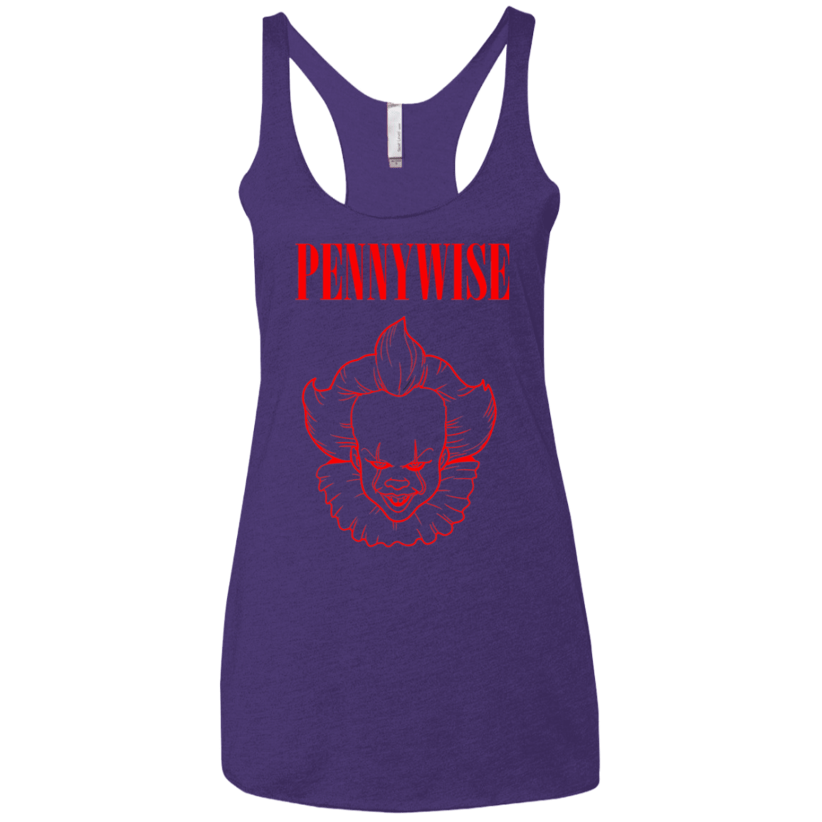 T-Shirts Purple Rush / X-Small Pennywise Women's Triblend Racerback Tank