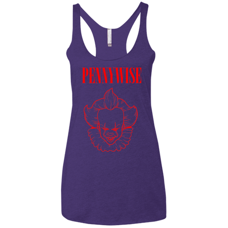 T-Shirts Purple Rush / X-Small Pennywise Women's Triblend Racerback Tank