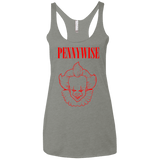 T-Shirts Venetian Grey / X-Small Pennywise Women's Triblend Racerback Tank