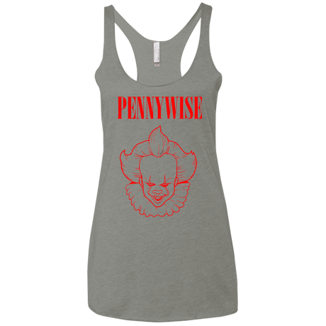 T-Shirts Venetian Grey / X-Small Pennywise Women's Triblend Racerback Tank