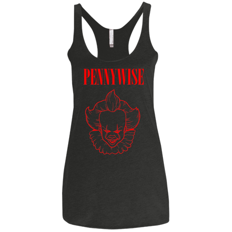 T-Shirts Vintage Black / X-Small Pennywise Women's Triblend Racerback Tank