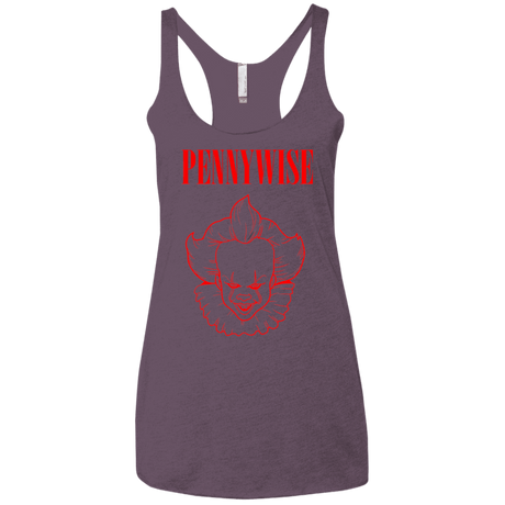 T-Shirts Vintage Purple / X-Small Pennywise Women's Triblend Racerback Tank