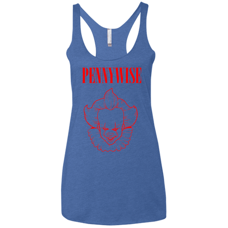 T-Shirts Vintage Royal / X-Small Pennywise Women's Triblend Racerback Tank