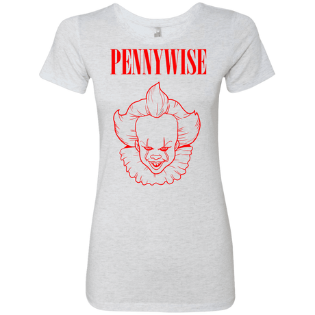 T-Shirts Heather White / S Pennywise Women's Triblend T-Shirt