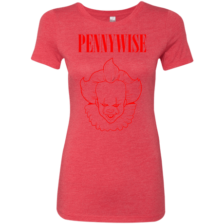 T-Shirts Vintage Red / S Pennywise Women's Triblend T-Shirt