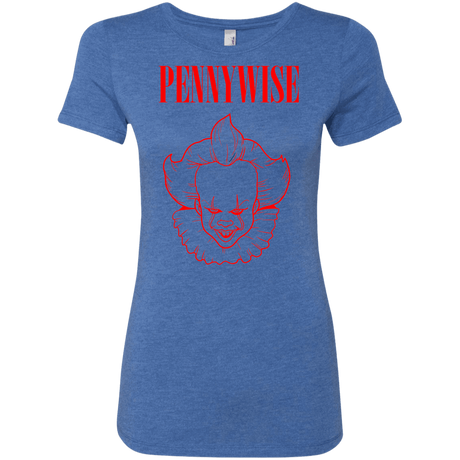 T-Shirts Vintage Royal / S Pennywise Women's Triblend T-Shirt