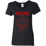 T-Shirts Black / S Pennywise Women's V-Neck T-Shirt