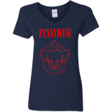 T-Shirts Navy / S Pennywise Women's V-Neck T-Shirt