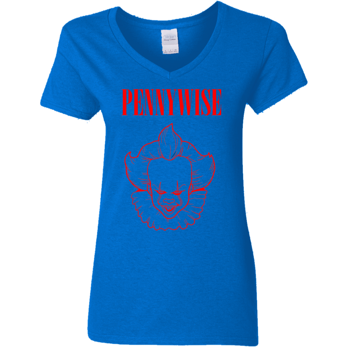 T-Shirts Royal / S Pennywise Women's V-Neck T-Shirt