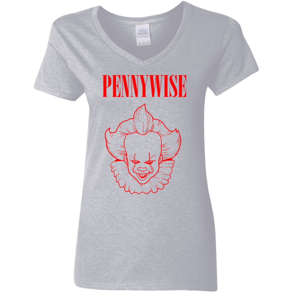 T-Shirts Sport Grey / S Pennywise Women's V-Neck T-Shirt