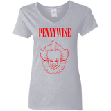 T-Shirts Sport Grey / S Pennywise Women's V-Neck T-Shirt