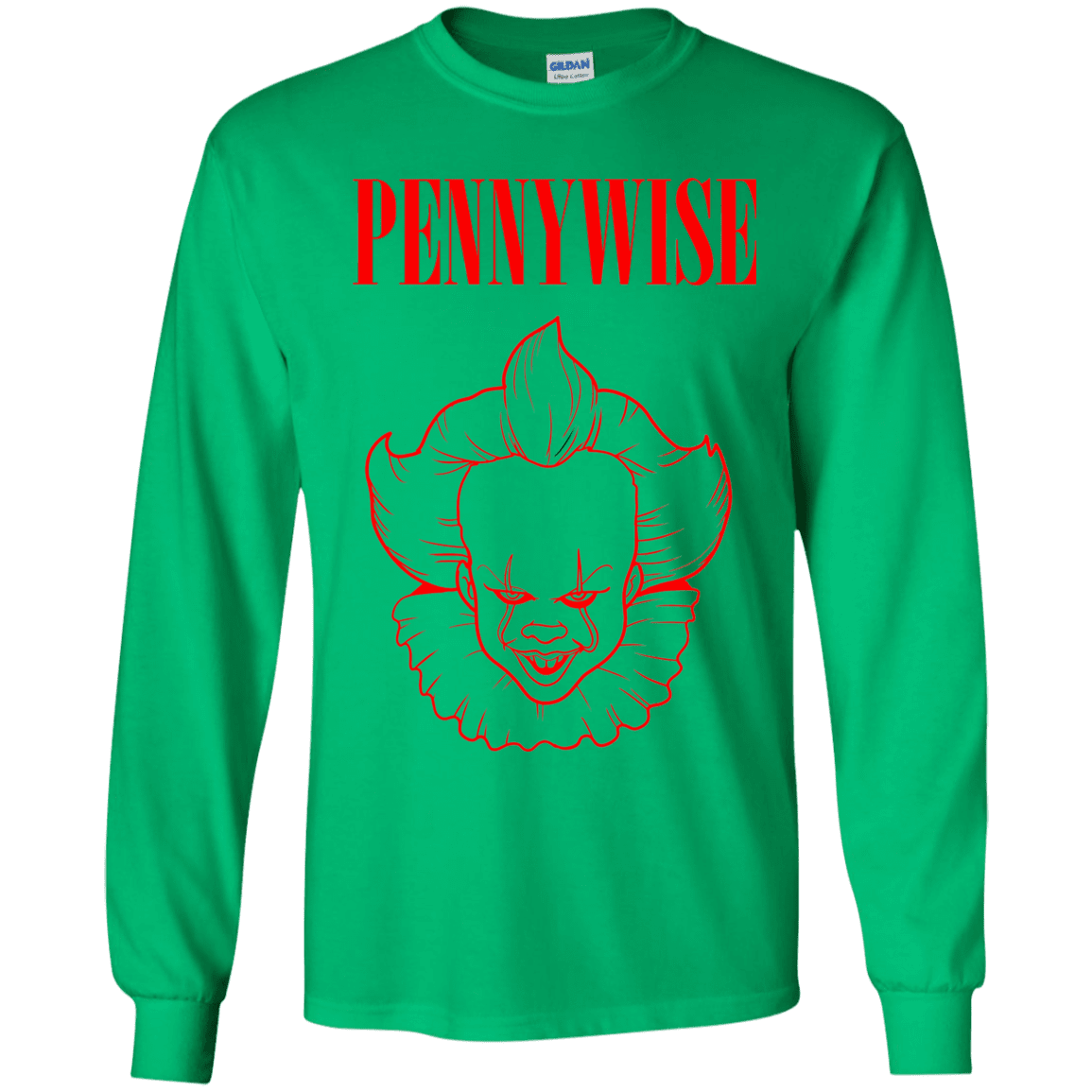 T-Shirts Irish Green / YS Pennywise Youth Long Sleeve T-Shirt