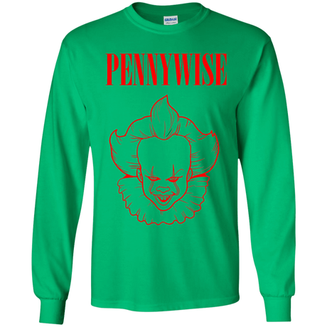 T-Shirts Irish Green / YS Pennywise Youth Long Sleeve T-Shirt