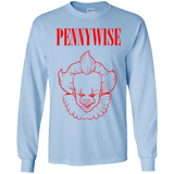 T-Shirts Light Blue / YS Pennywise Youth Long Sleeve T-Shirt
