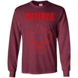 T-Shirts Maroon / YS Pennywise Youth Long Sleeve T-Shirt