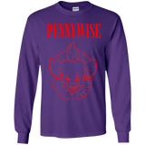 T-Shirts Purple / YS Pennywise Youth Long Sleeve T-Shirt