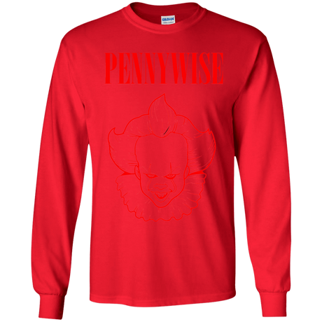 T-Shirts Red / YS Pennywise Youth Long Sleeve T-Shirt