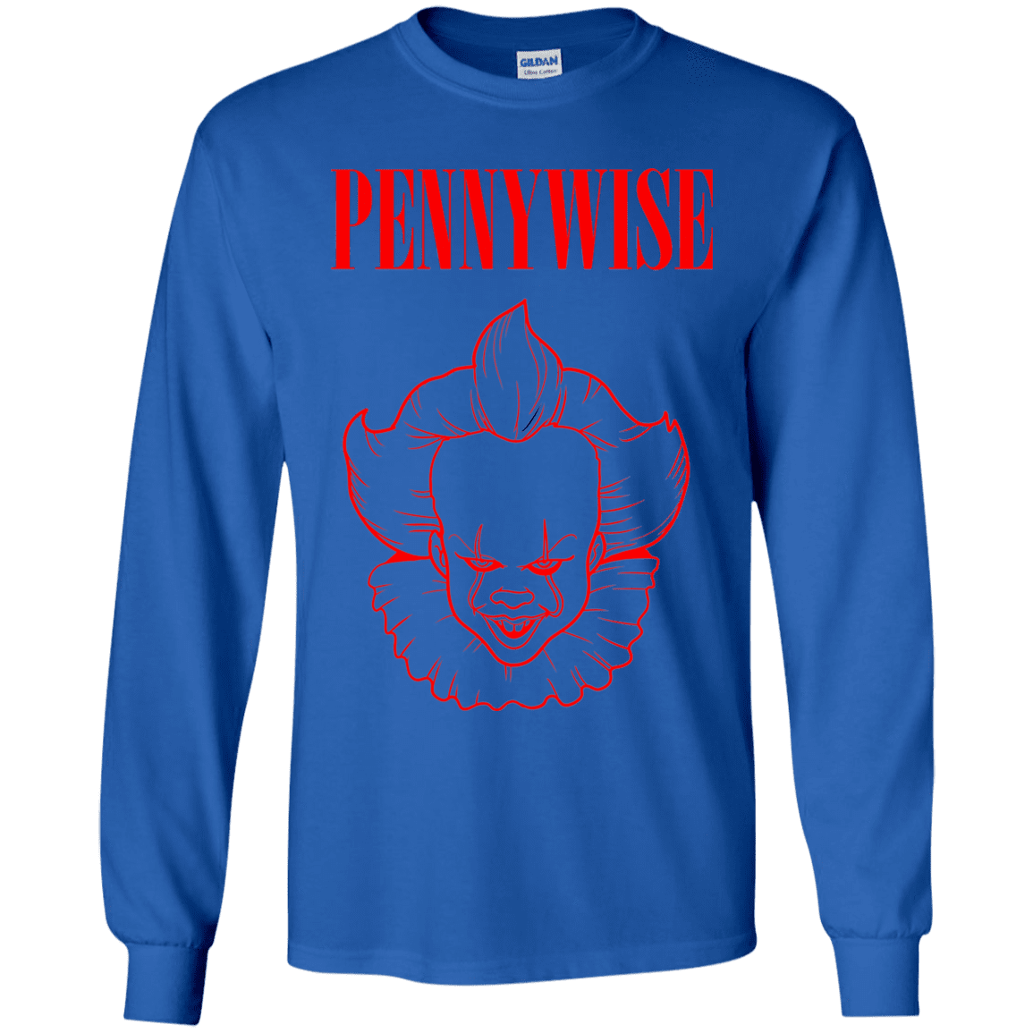 T-Shirts Royal / YS Pennywise Youth Long Sleeve T-Shirt