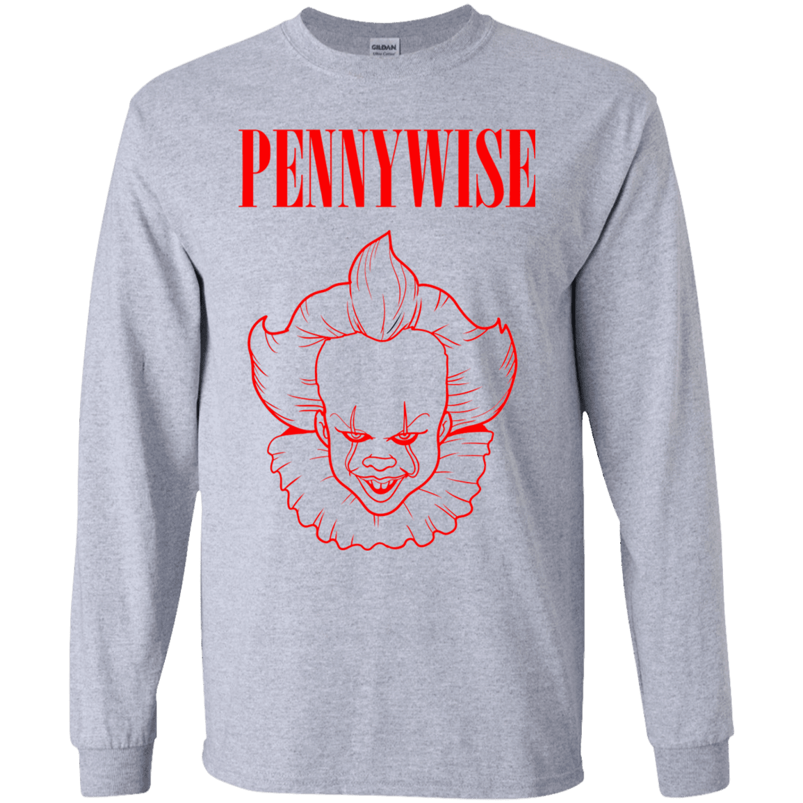 T-Shirts Sport Grey / YS Pennywise Youth Long Sleeve T-Shirt