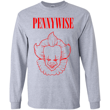 T-Shirts Sport Grey / YS Pennywise Youth Long Sleeve T-Shirt