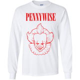 T-Shirts White / YS Pennywise Youth Long Sleeve T-Shirt