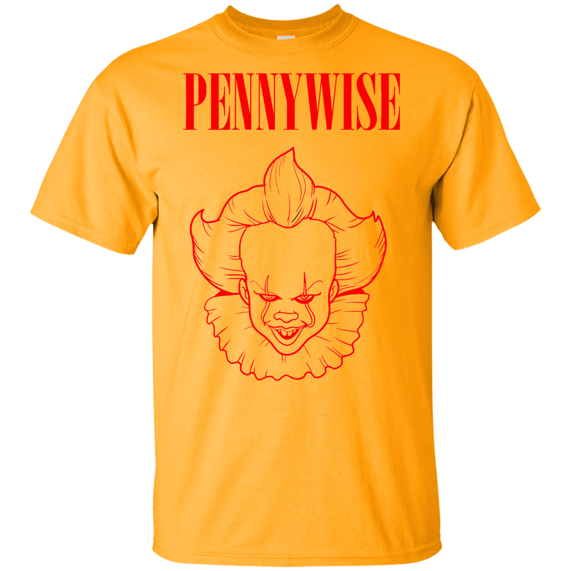 T-Shirts Gold / YXS Pennywise Youth T-Shirt