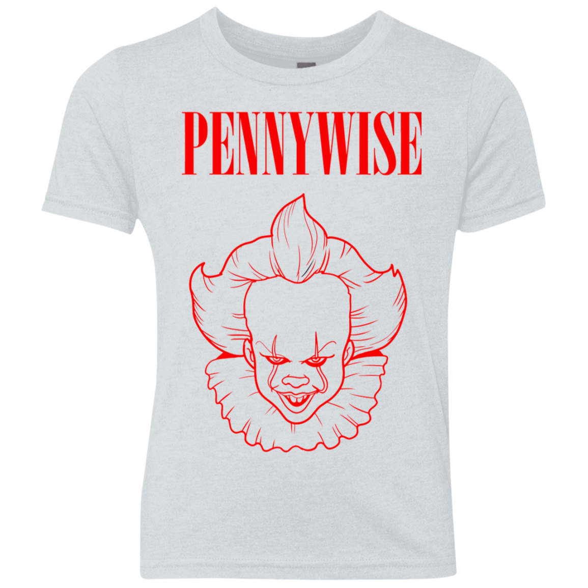 T-Shirts Heather White / YXS Pennywise Youth Triblend T-Shirt