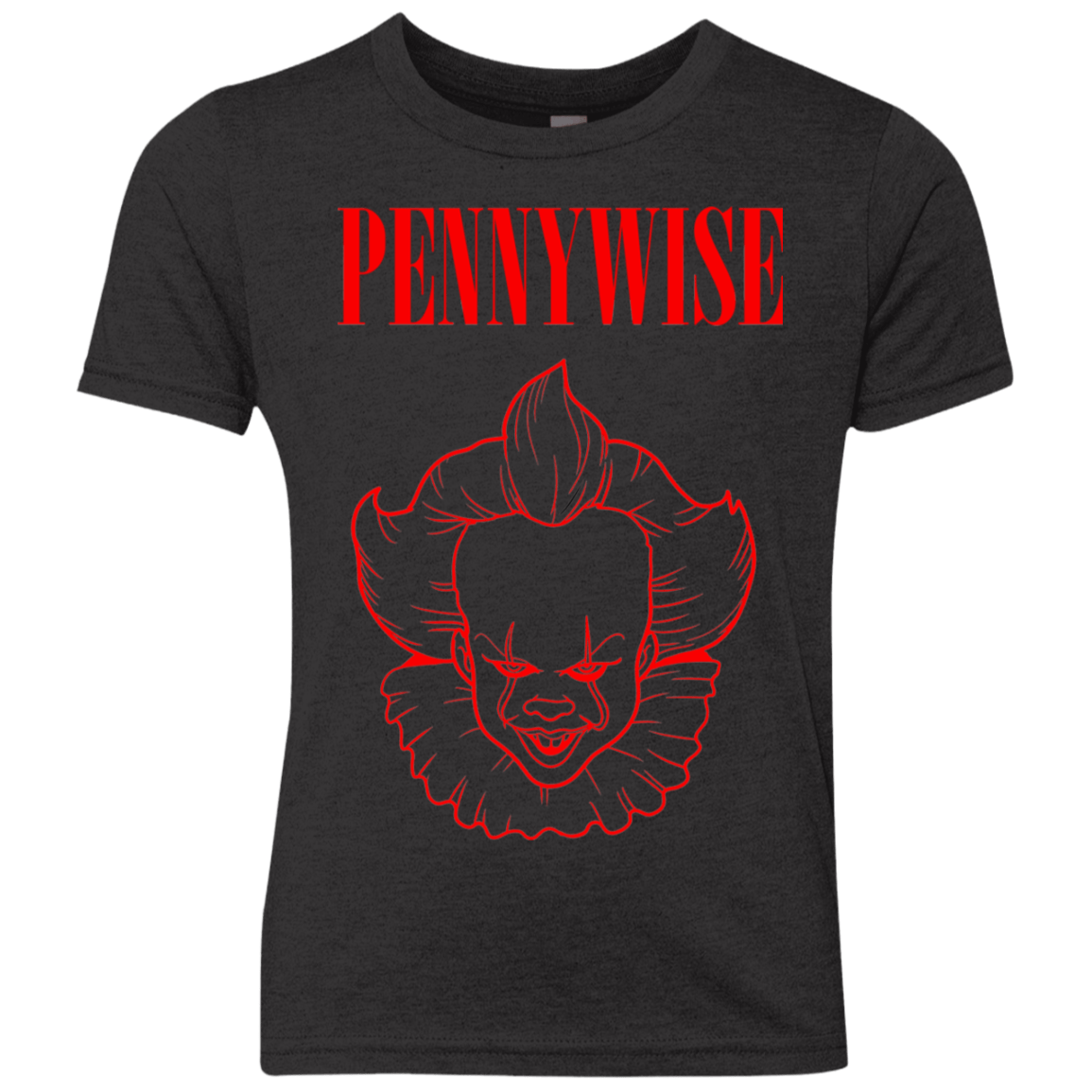 T-Shirts Vintage Black / YXS Pennywise Youth Triblend T-Shirt
