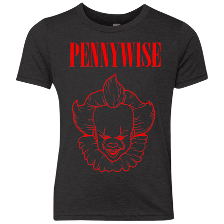 T-Shirts Vintage Black / YXS Pennywise Youth Triblend T-Shirt