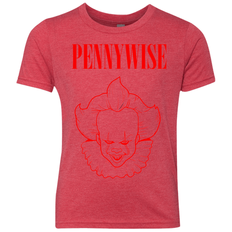 T-Shirts Vintage Red / YXS Pennywise Youth Triblend T-Shirt
