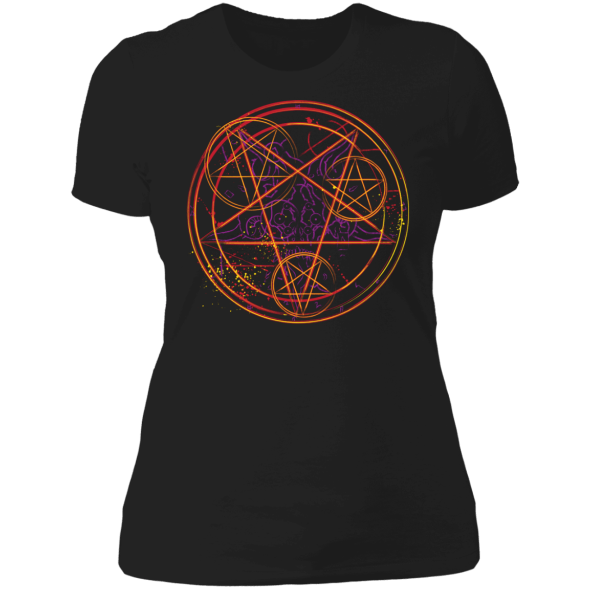 T-Shirts Black / X-Small Pentagram Women's Premium T-Shirt