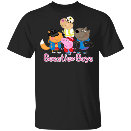 T-Shirts Black / S Peppas Beastie Boys T-Shirt