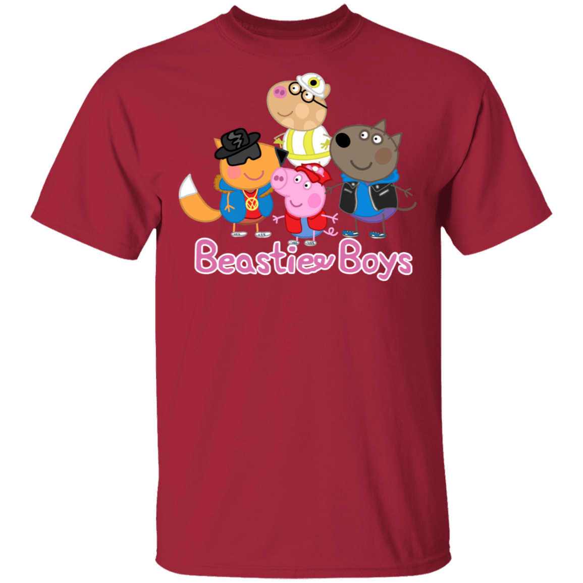 T-Shirts Cardinal / S Peppas Beastie Boys T-Shirt