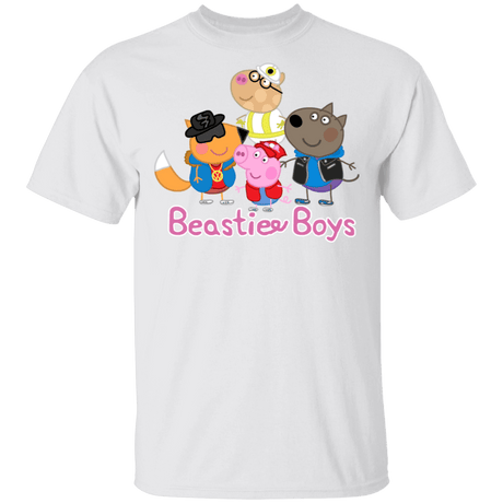 T-Shirts White / S Peppas Beastie Boys T-Shirt