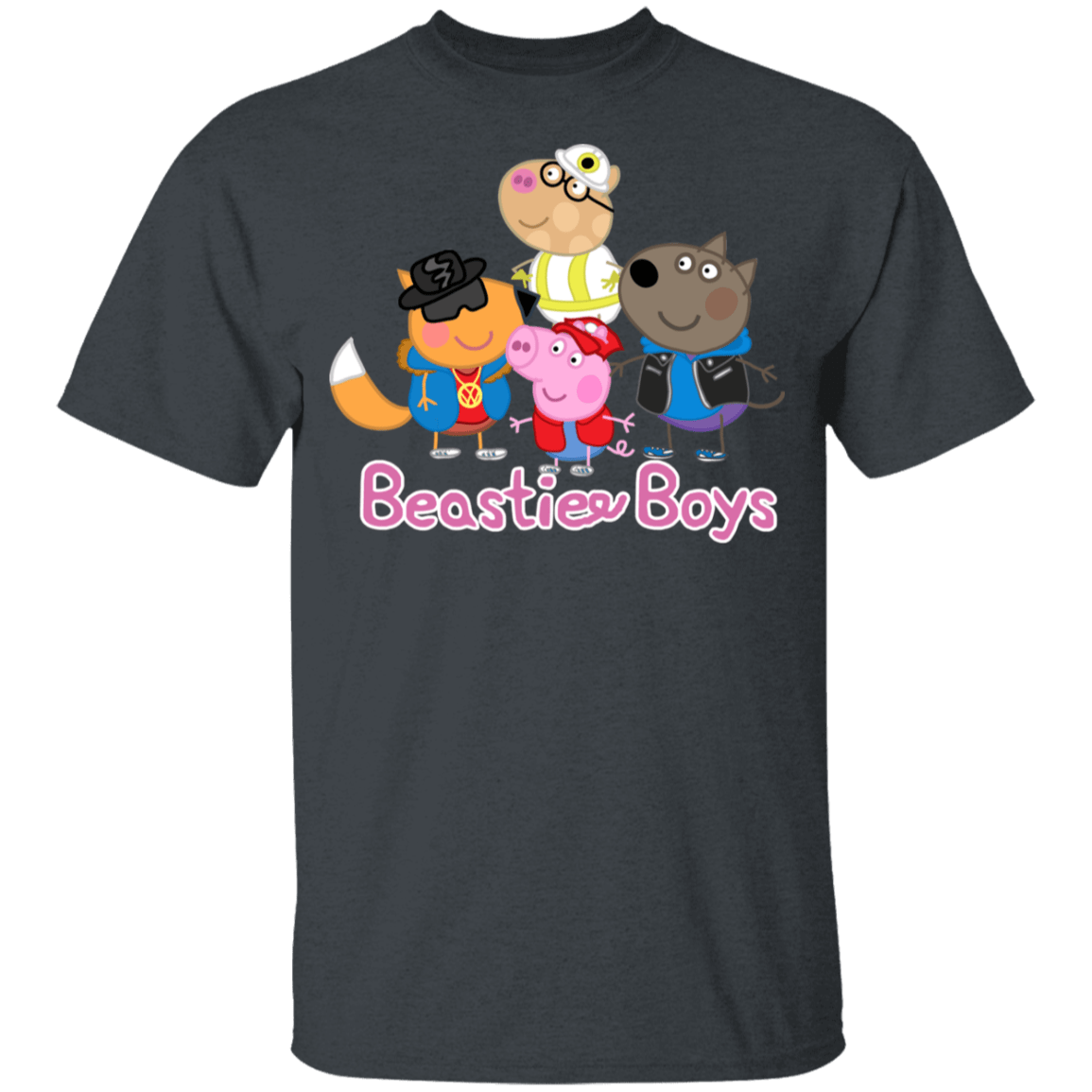 T-Shirts Dark Heather / YXS Peppas Beastie Boys Youth T-Shirt