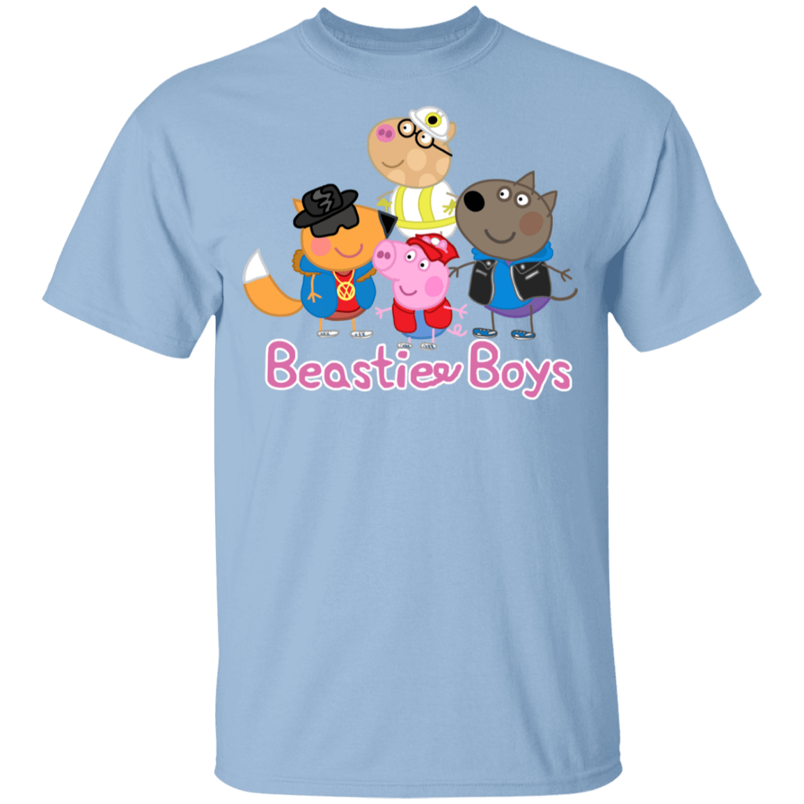 T-Shirts Light Blue / YXS Peppas Beastie Boys Youth T-Shirt