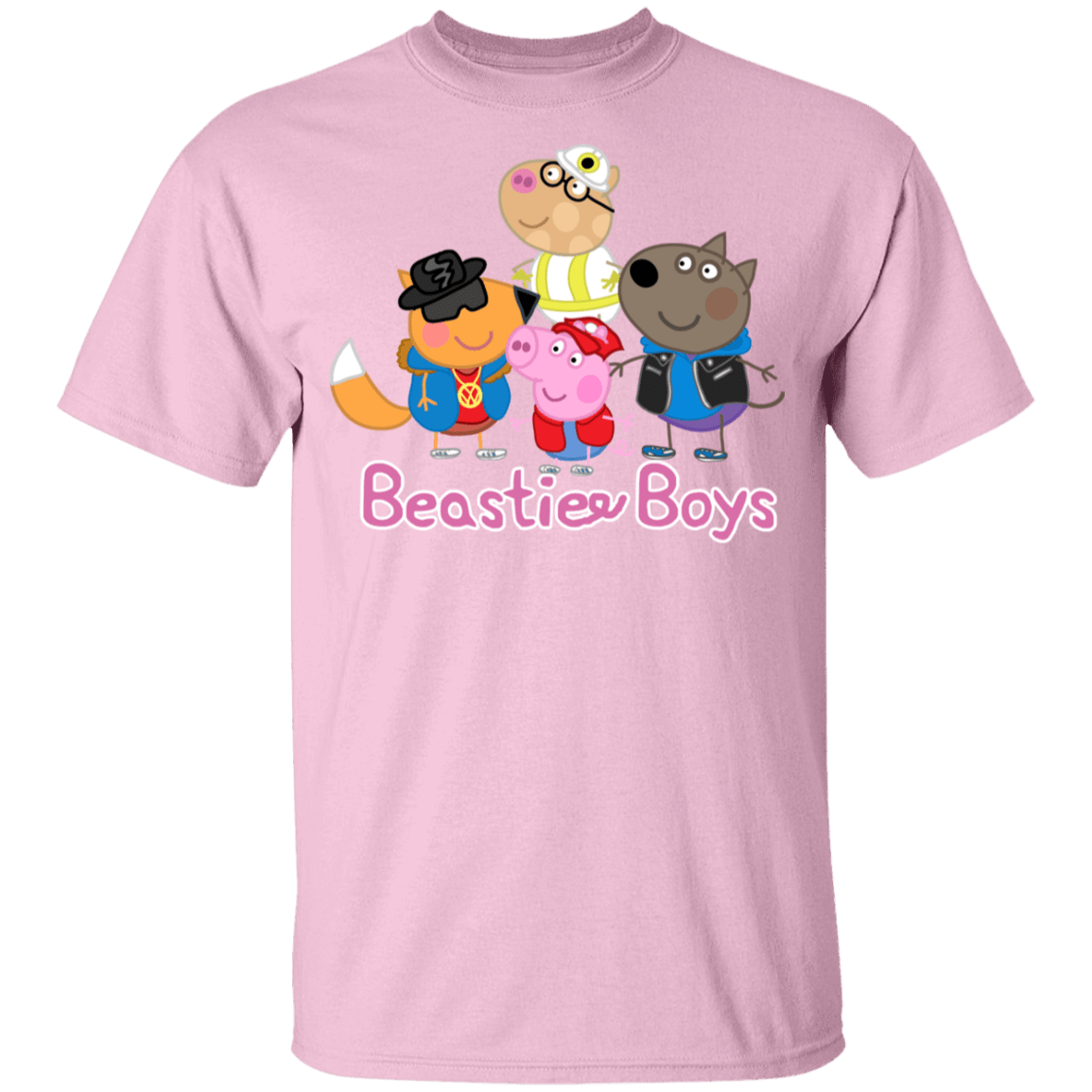 T-Shirts Light Pink / YXS Peppas Beastie Boys Youth T-Shirt