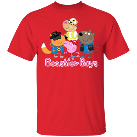 T-Shirts Red / YXS Peppas Beastie Boys Youth T-Shirt
